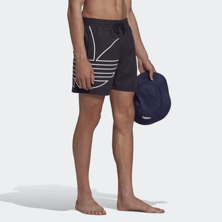 Adidas Originals Sports Shorts Men's Black Moderate (Unisex) Sports Shorts GE0802
