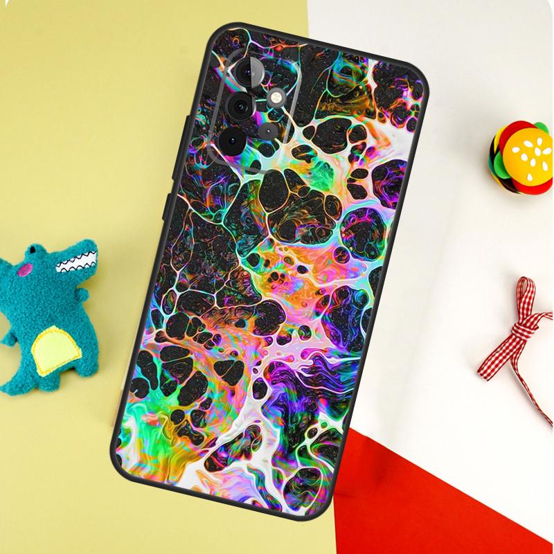 Psychedelic trippy abstract art For Samsung Galaxy A54 A34 A14 A55 A35 A15 A53 A33 A13 A05 A06 A16 A22 A32 A52 Phone Case