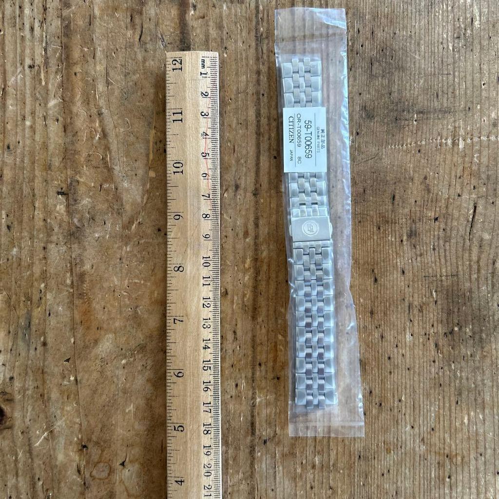 Used Titanium CITIZEN Exceed genuine belt EBG74-2791.2792 etc.