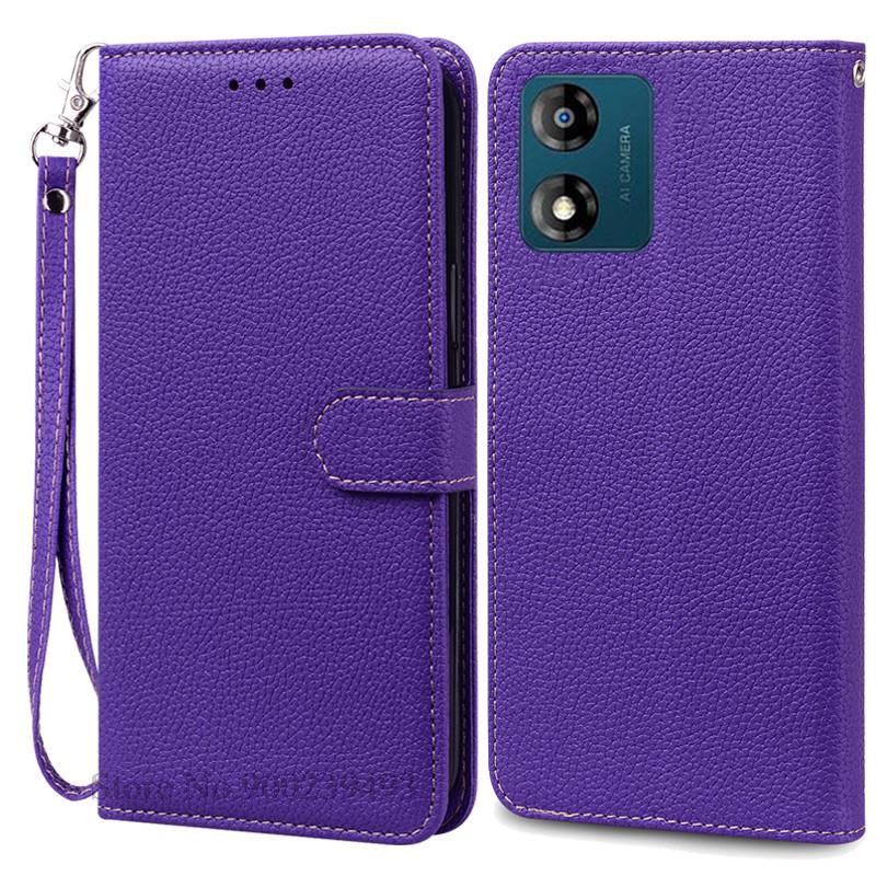 E13 Case For Motorola Moto E13 Case Leather Wallet Flip Cover For Moto E13 Phone Case For Motorola Moto E13 Capa Case Fundas