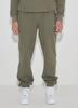 MITTA Heavy Terry Logo Jogger Training Pants - Khaki