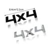 ZDVK6 Auto Styling 3D Metall 4x4 Emblem Abzeichen Aufkleber für Skoda Octavia Fabia Rapid Yeti 4x4 Heckklappe Aufkleber Auto Zubehör