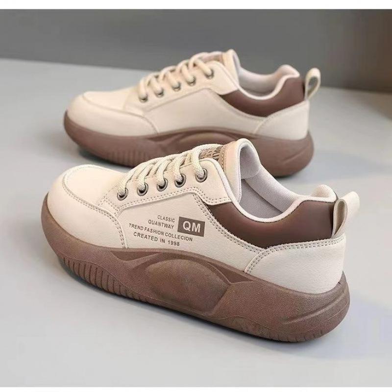 

XQ5801 новая весна 2025 повседневная обувь на платформе, увеличивающая рост, корейская версия спортивной женской обуви, студенческий уличный тренд 40