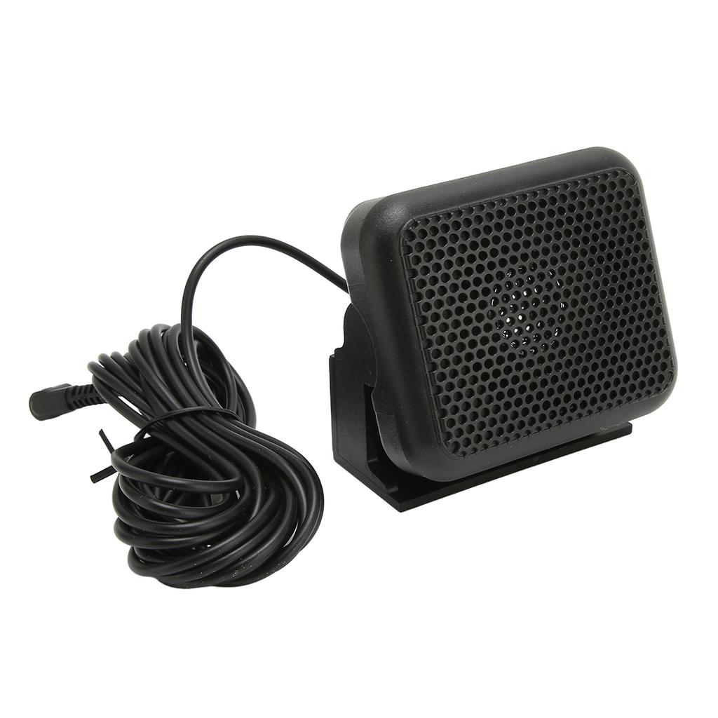 Car Radio Speaker Portable Car Radio External Speaker with 3.5mm Plug and Base for FT 7800R FT 7900R FT 8800R FT 8900R