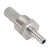 1/2" MPT Oxygen Stone 1/4"" Barb Inline Carbonation Aeration Homebrew Stone(0.5 Micron)