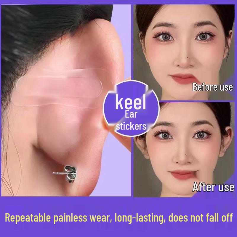 Elf Ear Stickers for Large Ears: Invisible Waterproof Support for Protruding Ears - Ideal for Live Broadcasts.
