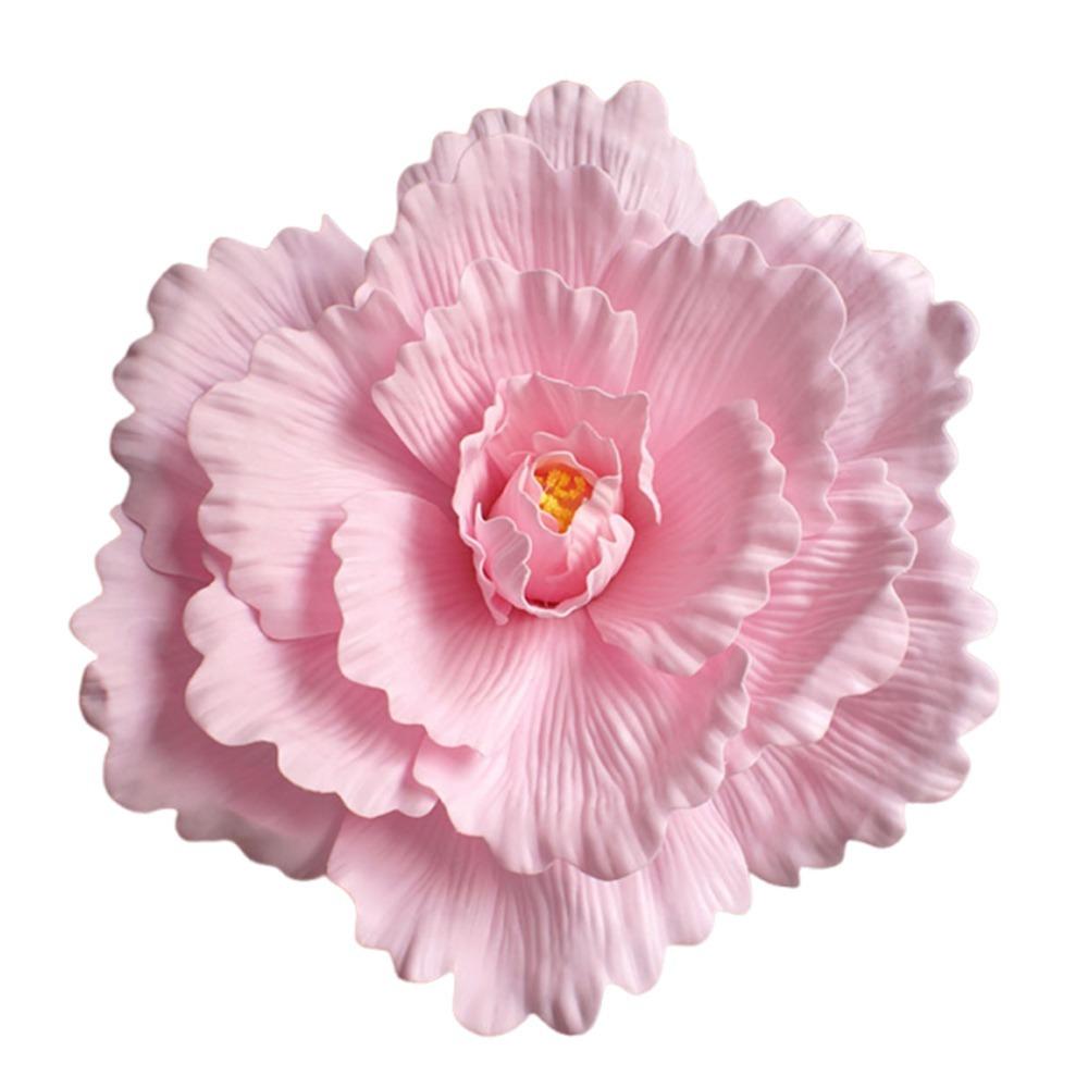 Размер 60 см Гигантская роза из пенополиэтилена Материал пенополиэтилен Имитация цветов Стена Дорожка Цитированные цветы Пион Садовый стиль Искусственная Гигантская