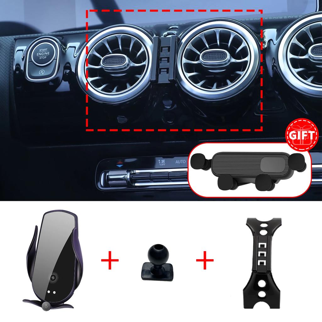 Fit for Mercedes-Benz A-Class 2019 2020 2025 2025 W177 Navigation Phone Holder Mount  Customized Car Accessoires