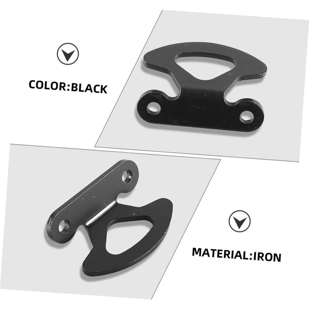 4 Pcs Car Anchor Hooks Secure Trailer Anchors Truck Bed Tie Down D Hooks