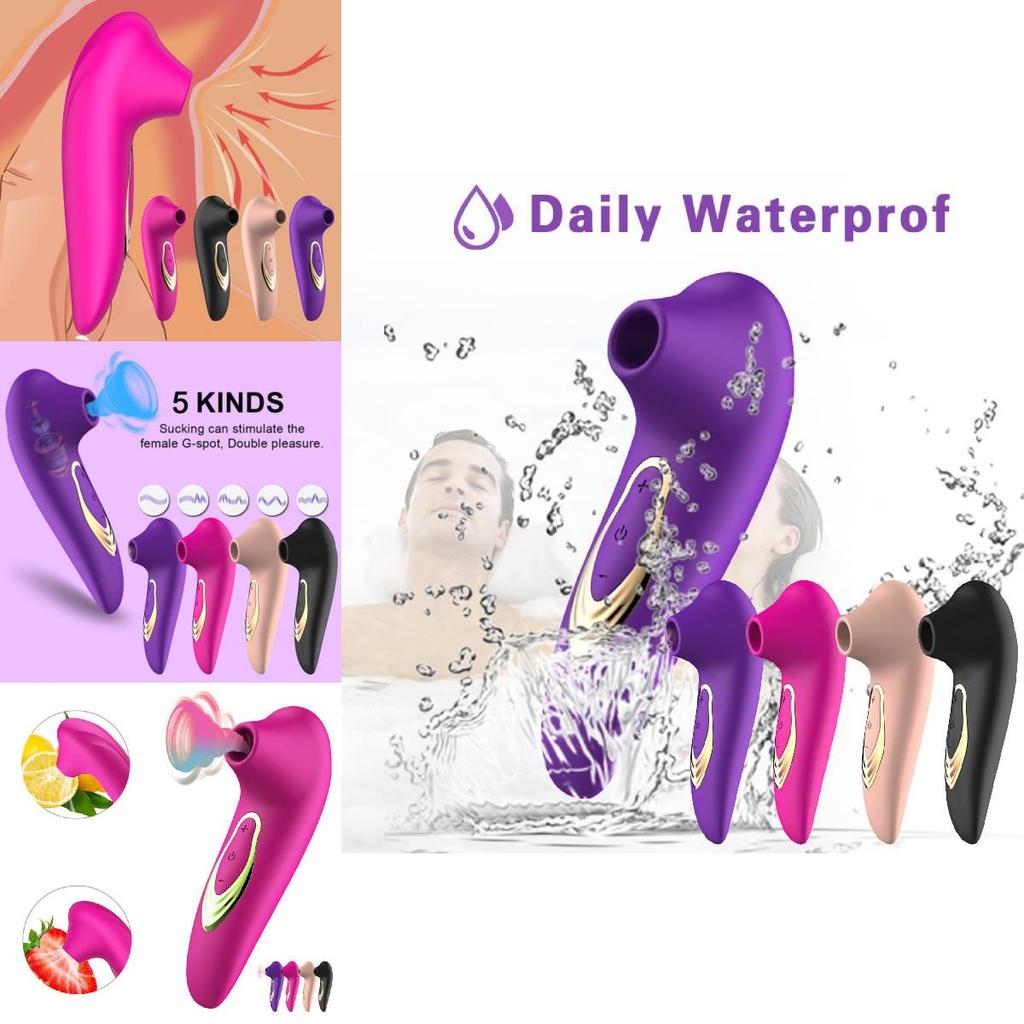 Luxurious Silicone Suction Device Adult Toys For Women In Vibrant Colors 75-80