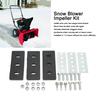 Snow Blower Impeller Kit Modification 3/8in HD 3 Blade  Modifies 2 Stage Machine Snow Blower Impeller Modification Kit