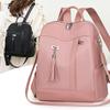 Multifunctional Simple Backpack Women's Foreign Trade New Niche Versatile Shoulder Bag Large Capacity Nylon Student Schoolbag