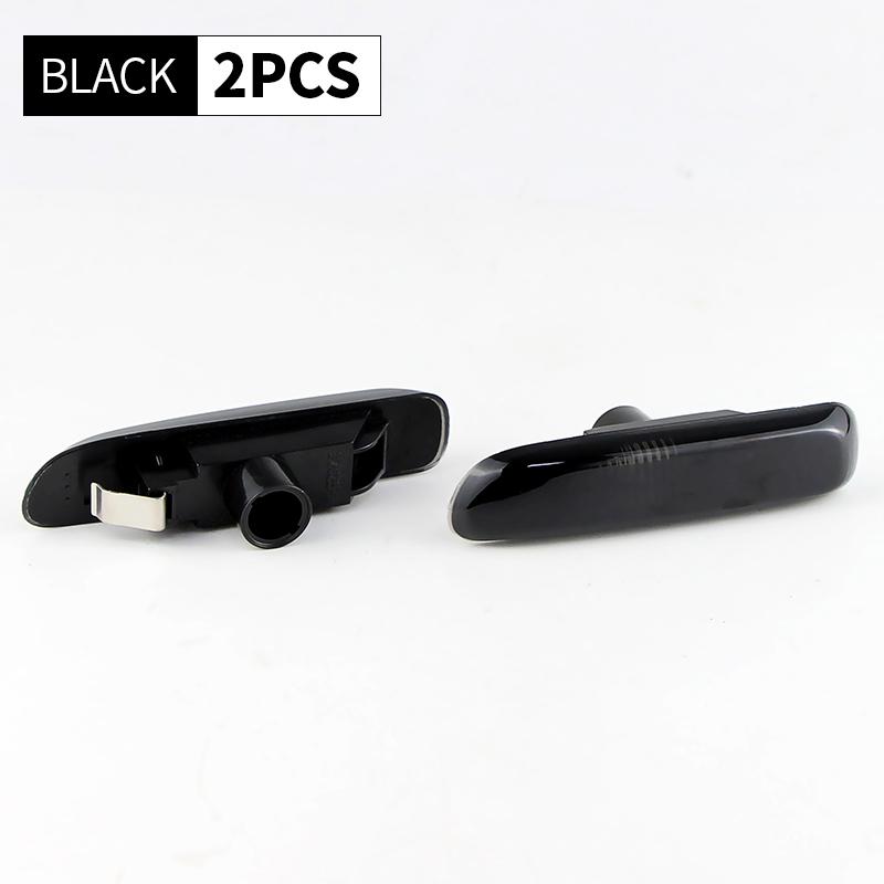 2PCS For BMW 3 Series E46 1997 1998 1999 2000-2001 Car Turn Signal Side Fender Marker Light Lamp Cover Shell Housing Left&Right