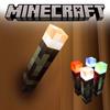 Up Minecraft Light Torch Night Lamp Usb Rechargeable Miner Ore Toy Gift Gaming