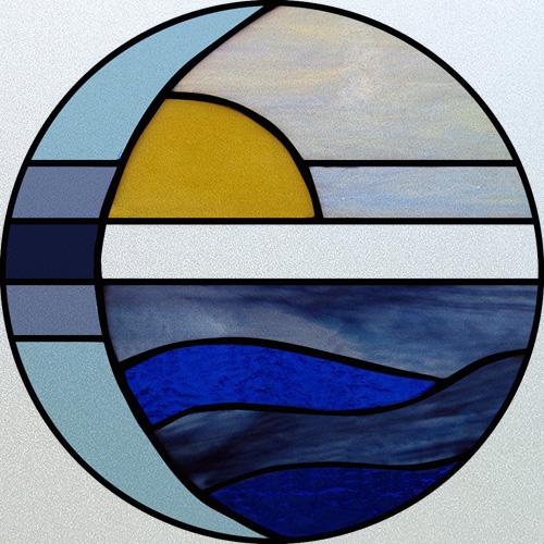 

Customized Stained Glass Window Glass Films,Privacy Frosted Static Cling, Classic Pattern for Round Door, Home Decor (as the picture,12X12 inches)