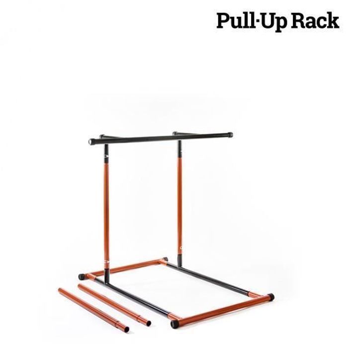 Traction and Fitness Station - Pull-Up Rack - With Exercise Guide