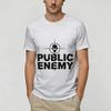 Oversized T Shirt Summer Public Enemys Fashion TShirts Pure Cotton Tee Shirt for Unisex Classic Printed Short Sleeve Top Tees