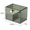 Clear Holder Compartment Cosmetic Storage Box Transparent Cotton Pad Clear Holder Compartment Cosmetic Storage Box