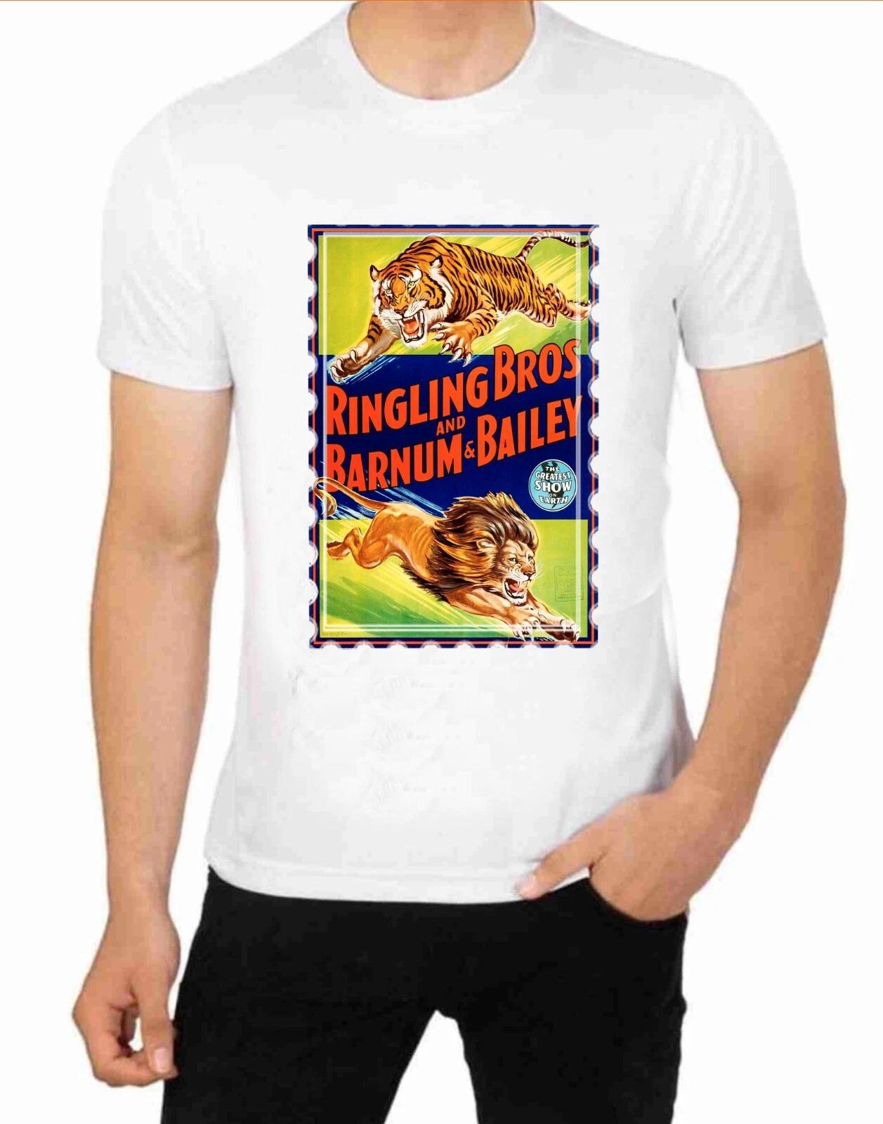 Ringling Crothers Circus Poster art T-Shirt XL