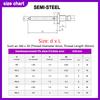 304 Blind Rivets Semi-Steel All-Steel Pop Rivets for Automotive and Home DIY Projects Round Head Rivet M3.2 M4 M5