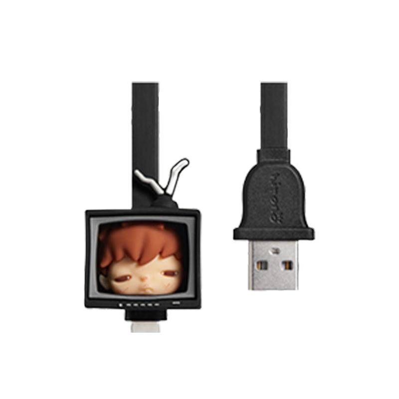 New POP MART HIRONO ONO Mute Drama Collection, Cable Type C Mystery Boxes Single Blind Box/whole Box 9 Pcs 1230605016