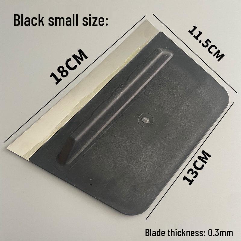 Stainless Steel Putty Scraper with Handle - Polishing, Finishing, and Cleaning Tool