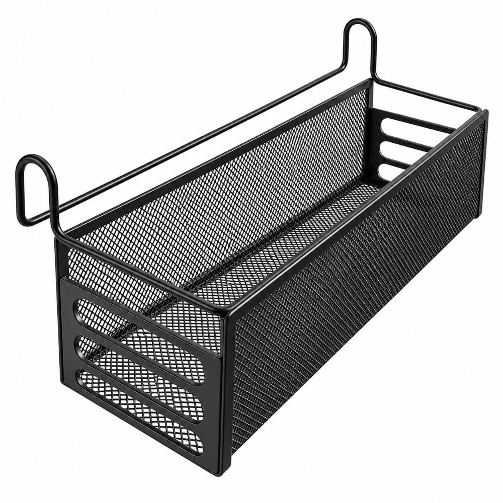 Space-saving Bedside Storage Basket No Drilling Bed Bedside Shelf Holder College Dorm Room