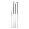 Ullman Pick and Hook 4 Pcs Set, Steel, 6-5/16in.L,