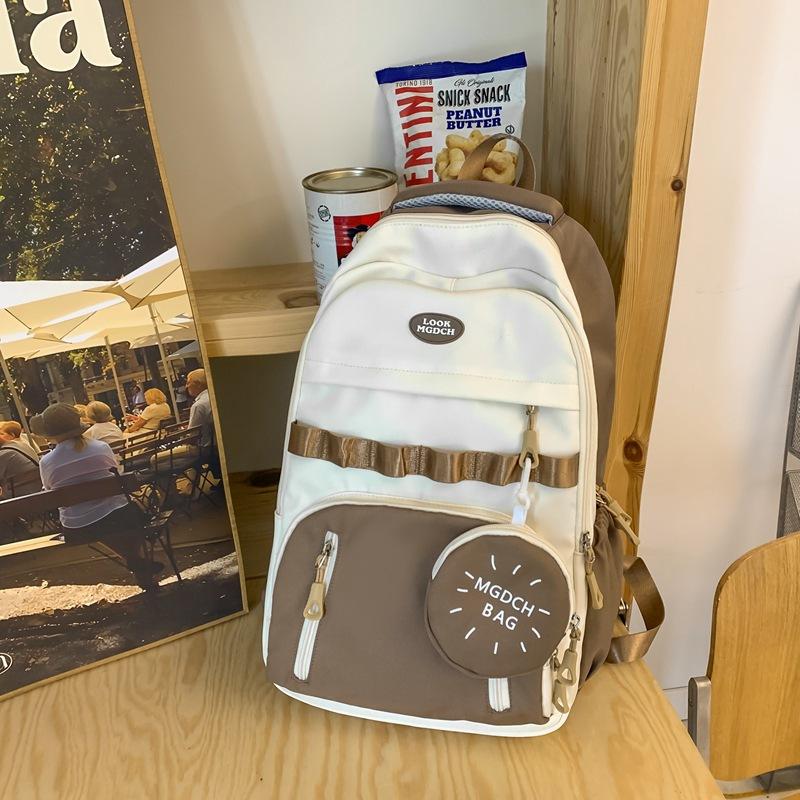 School Bag Female Casual Cute Primary School Backpack Fashionable Large Capacity Japanese Middle School Students Backpack