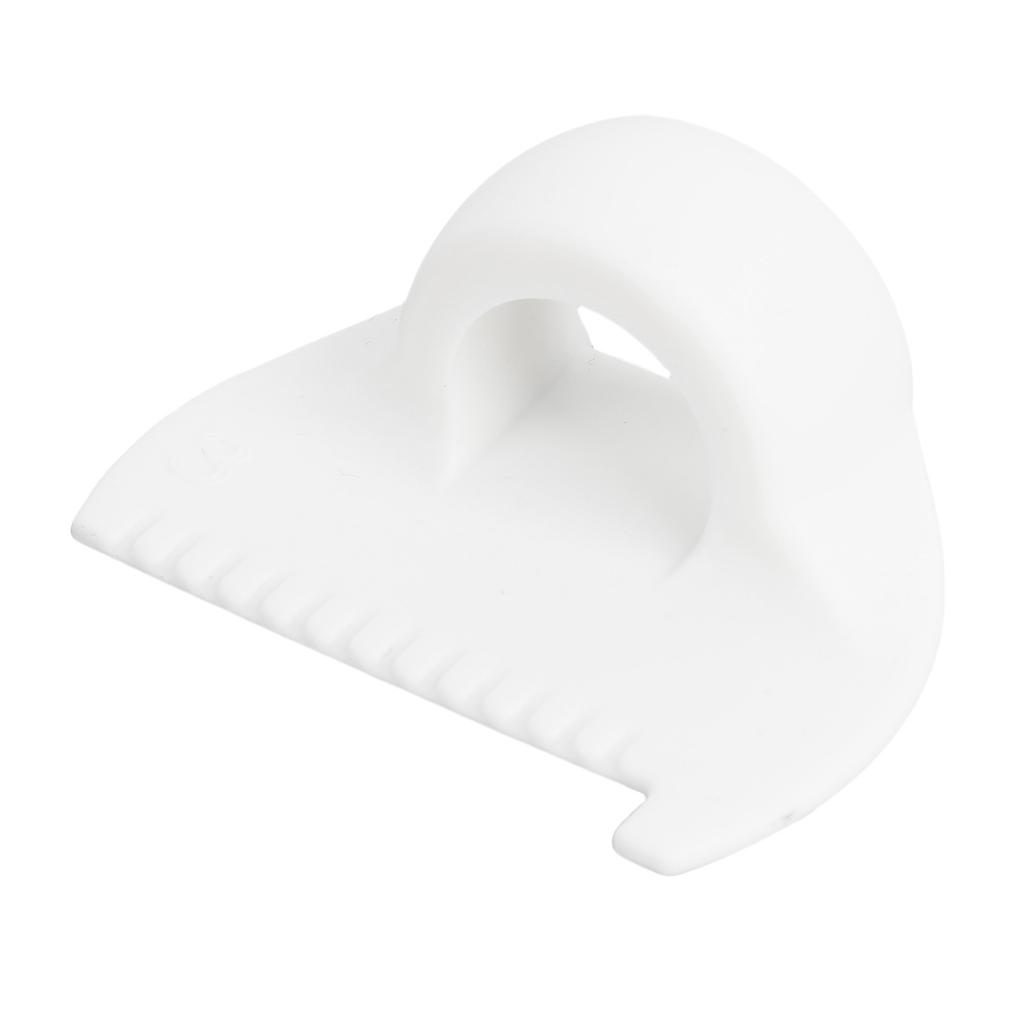 6 Stück 3mm Stichschablonen Nähfingerlineal Daumenführung Messwerkzeug zum Quilten Steppen Lockrand Weiß