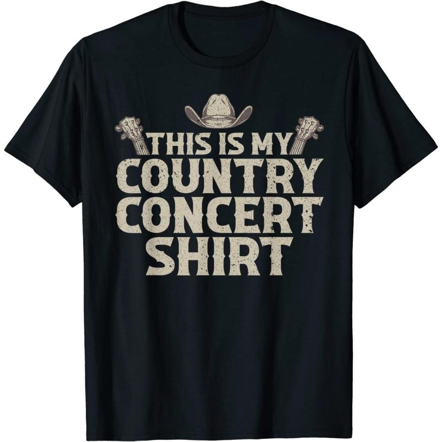 ELFJE Cool Country Concert for Men Women Country Music Lover T-Shirt XXXXXL