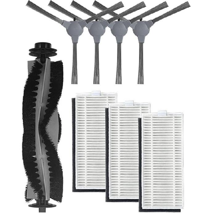 4 pary części zamiennych szczotka boczna kompatybilna z Coredy R3500 R3500s R550 R500+ R650 R600 R700 R750 R580 akcesoria do robota odkurzającego