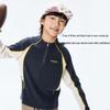 Onmygame Kids Anti-Static Thermal Mock Neck Long Sleeve T-Shirt
