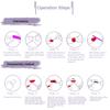 Glossy Press On Nail No Fading Sturdy Material Nail Easy To Wear for Women and Girl Party Activity