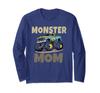 Monster Truck Are My Jam Monster Truck Mom Mother's Day Long Sleeve T-Shirt