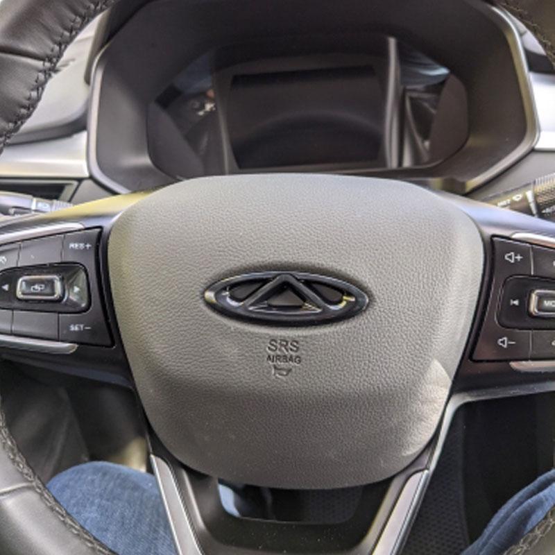 Chery Tiggo 8 Pro/7 Pro MAx Car Black Badge Logo Emblem Decal Racing GrillHHood Sticker Styling 3Pcs