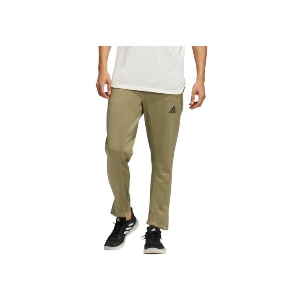 Adidas Aeroready Aeromotion Pants Fashion Versatile Comfortable Drawstring Knitted Sports Pants Men Pants Track-Green GU6404