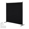 VEVOR Room Divider, Single Panel Room Divider, 6FT Privacy Screen Indoor, Partition Divider for Room Separation