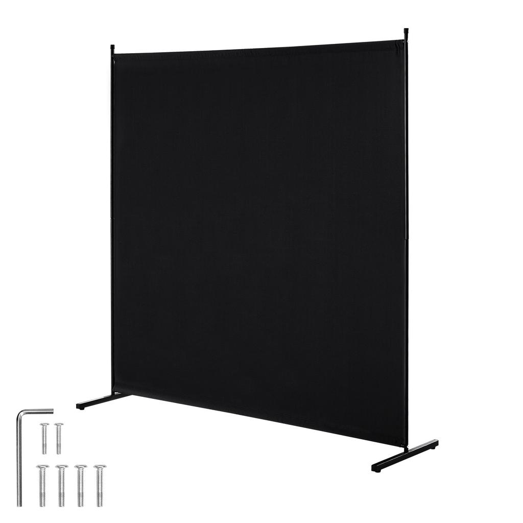 VEVOR Room Divider, Single Panel Room Divider, 6FT Privacy Screen Indoor, Partition Divider for Room Separation