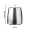 Smokeless Odorless Windproof Ashtrays with Lid Tabletop Ash Tray Stainless Steel Outdoor Ashtray for Home Office and Indoor