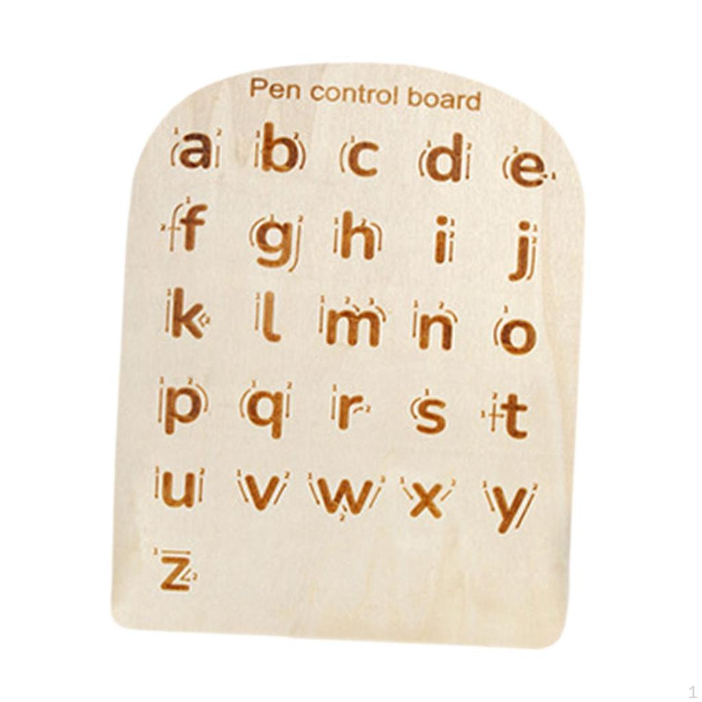 Double Sided Exercise Board Writing Practice Fine Motor Early Childhood Pen Control Training