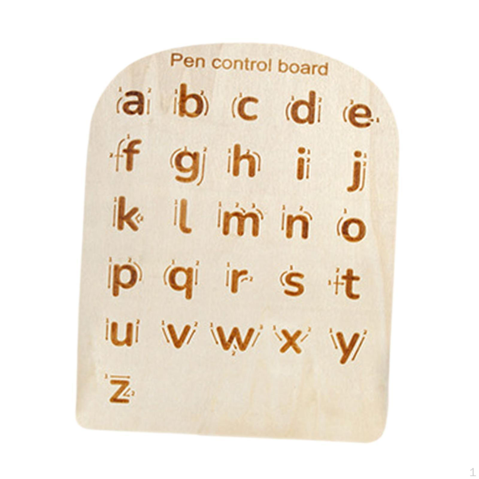 

Двусторонняя доска для упражнений Письменная практика Мелкая моторика Раннее обучение детей контролю ручки style C