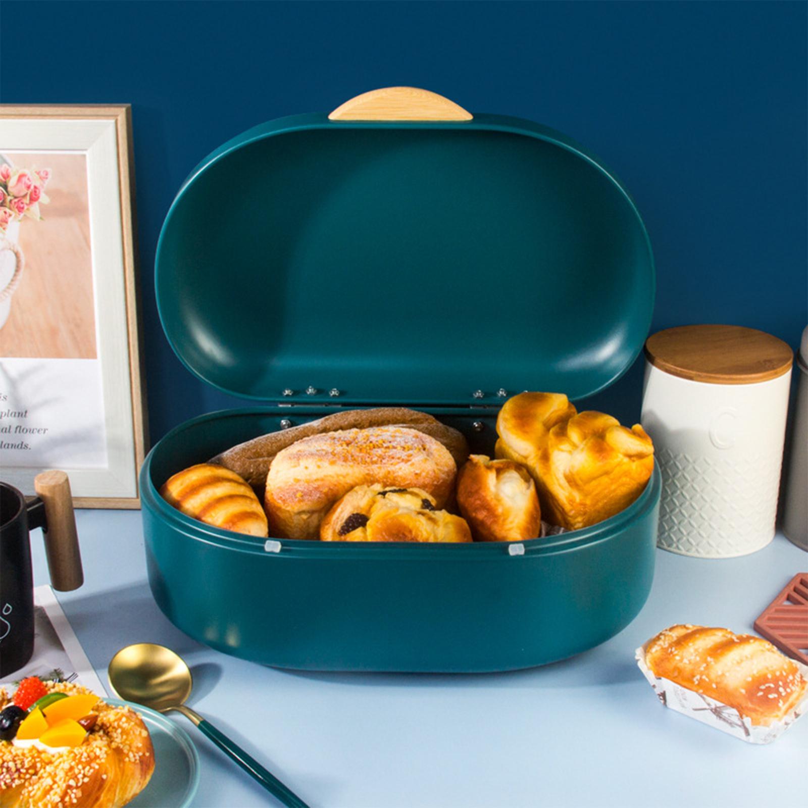 

Многофункциональная хлебница экономит место на кухне для организации и хранения дома зелёный