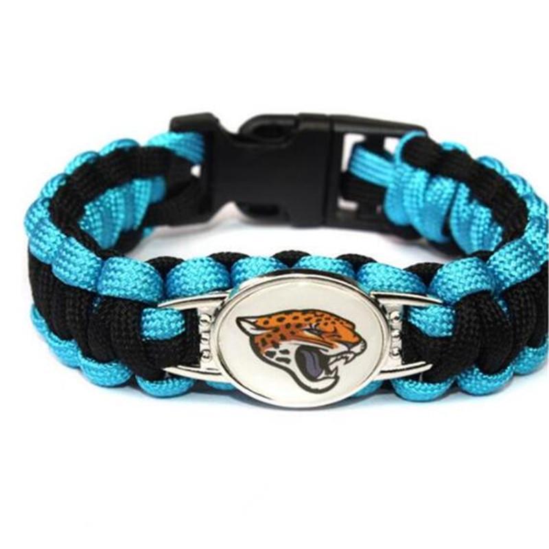 Handgeflochtenes NFL Paracord-Armband für Herren - 32 Teamoptionen für europäische & amerikanische Sportler