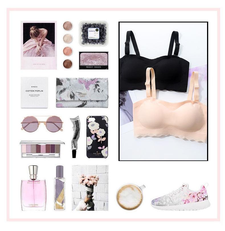 Plus Size Strapless Push-Up Anti-Slip Bra - Large Cup, Thin Style, Invisible Adhesive, Women's Bandeau.