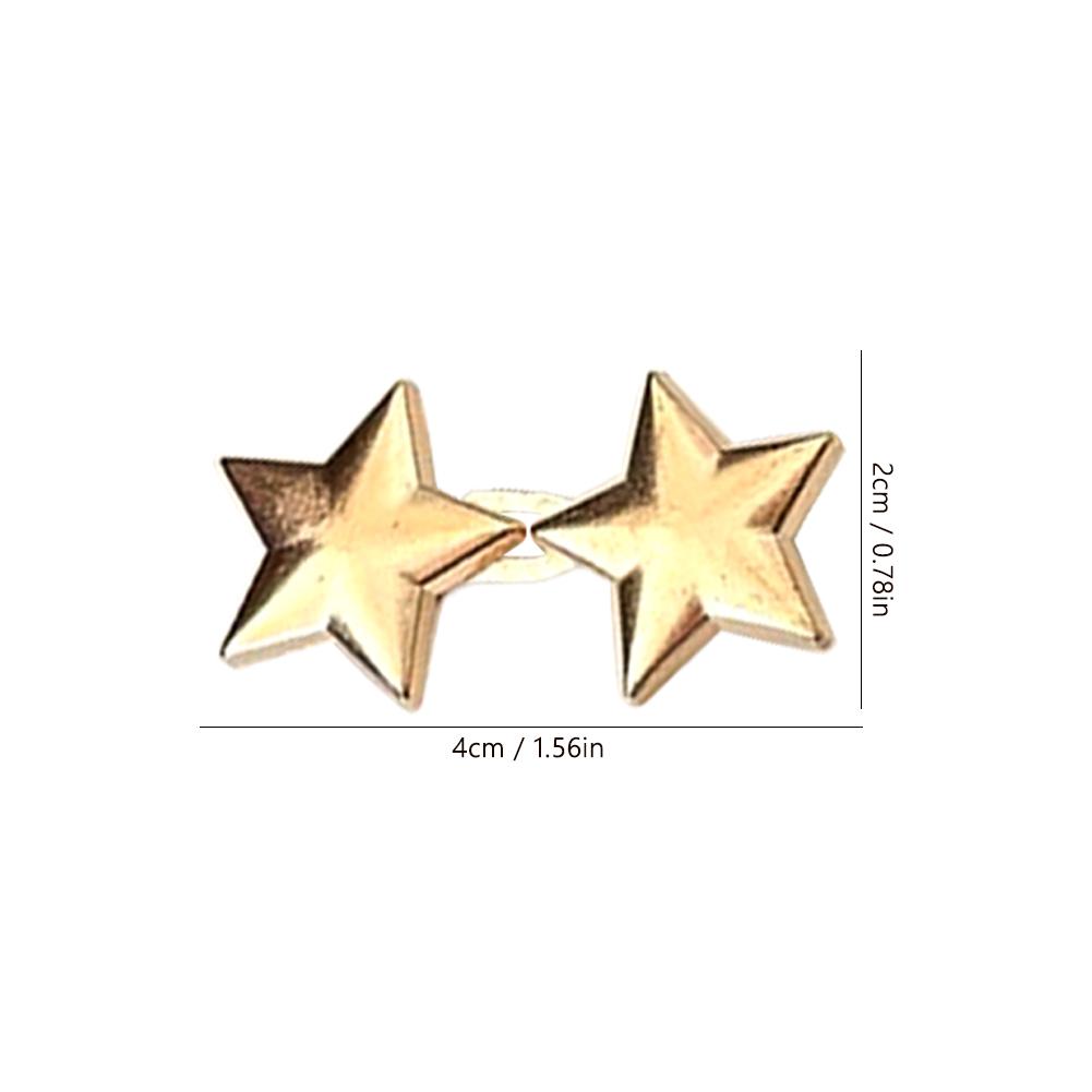 Removable Metal Star No Sewing Jean Buttons For Loose Tightener Jeans Buckles Instant Button Pi L3Q7