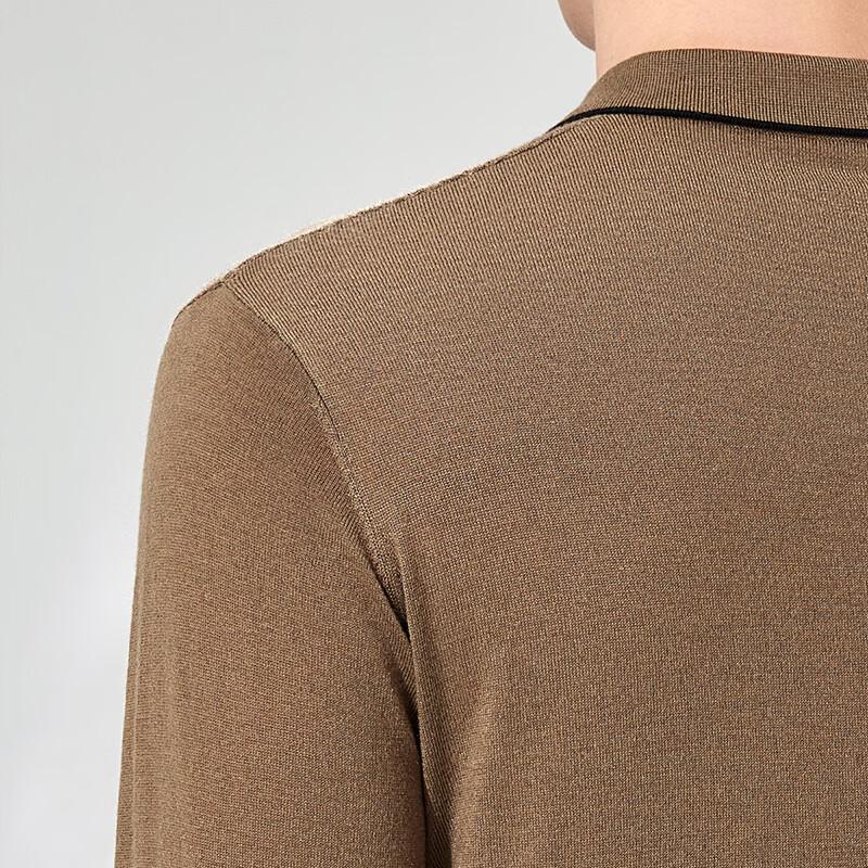 Antonio Men's Cashmere Silk Blend Long-Sleeve Knit Polo