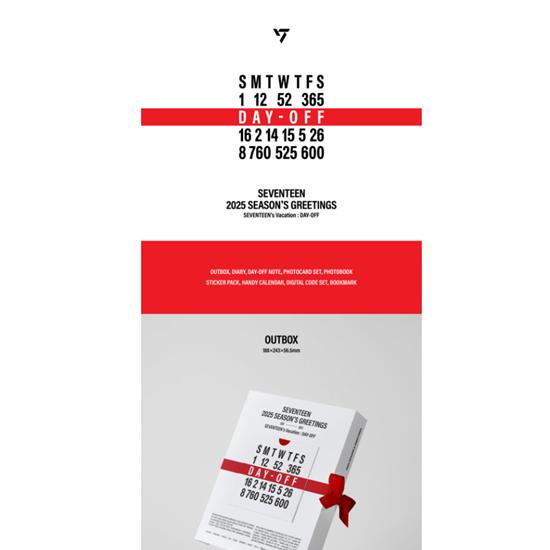 

SEVENTEEN - 2025 SEASONS GREETINGS **предзаказ** дата выхода: 2024-12-16 0