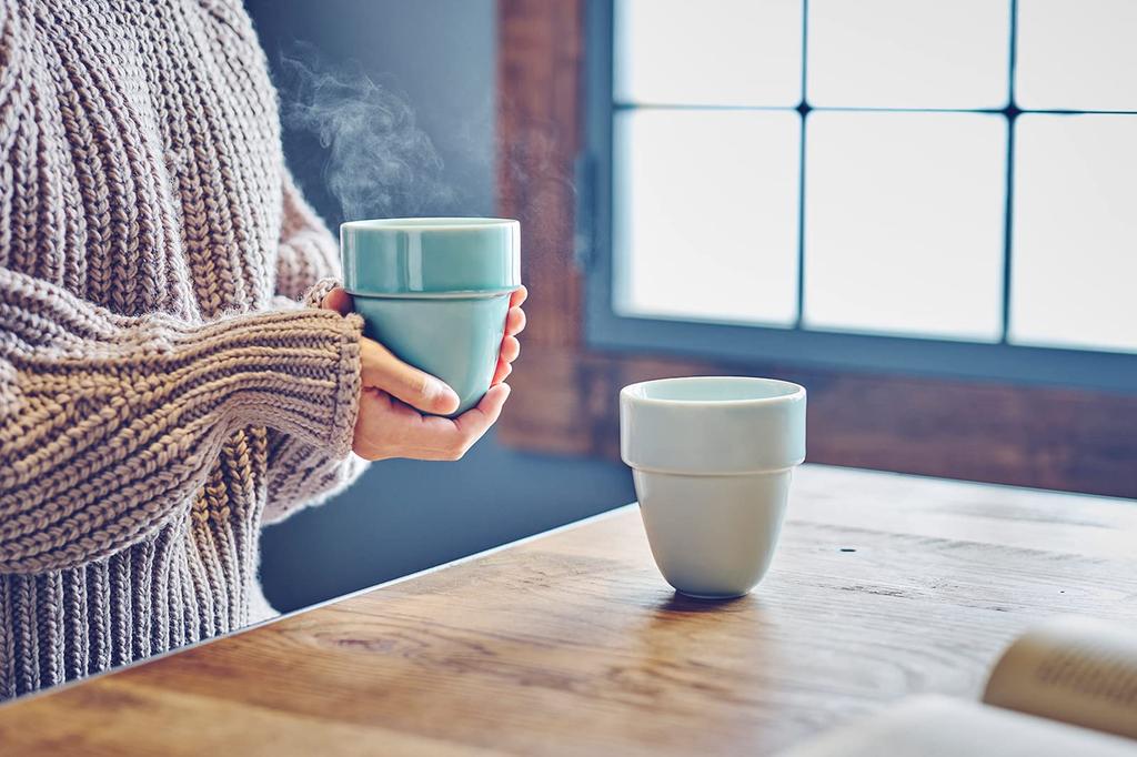 cores Arita Ware Made In Microwave and Dishwasher Mihanada C830BL Mug, 300ml, Japan, Safe, Porcelain, Blue,