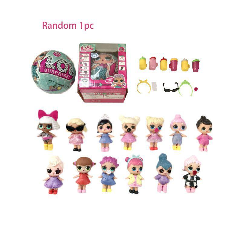 

Куклы Omg Яйцо-сюрприз Фигурка-сюрприз для девочки Игрушки для переодевания 10cm LOL